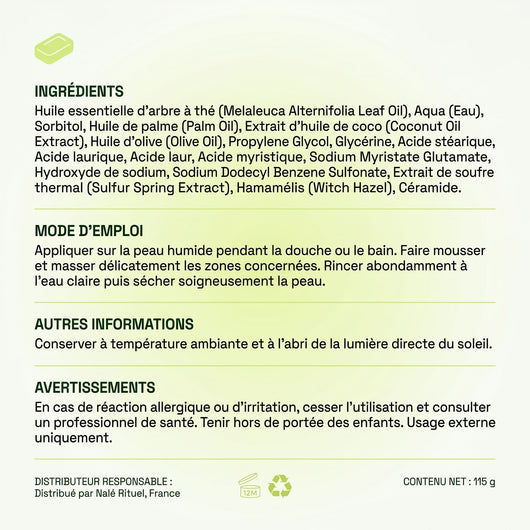 Savon Purifiant Antifongique